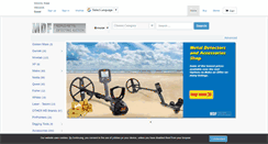 Desktop Screenshot of metaldetectingauction.com